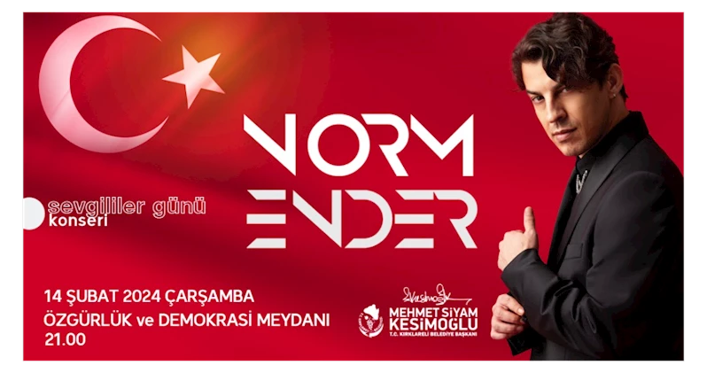 Norm Ender ‘Parla’yı Kırklarelililer ile birlikte söyleyecek