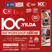 100 workshop ve Busmek sergisi
