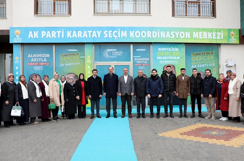 BAŞKANLAR, FETİH VE BAŞAK CADDESİ’NDE ESNAF ZİYARETİ YAPTI