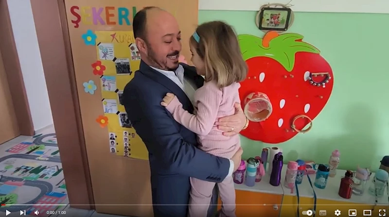 GÜLEN KORA KREŞ VE GÜNDÜZ BAKIMEVİNDE KARNE HEYECANI