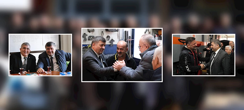 BAŞKAN ŞENLİKOĞLU, SANAYİ SİTESİ’NE MÜJDEYİ VERDİ