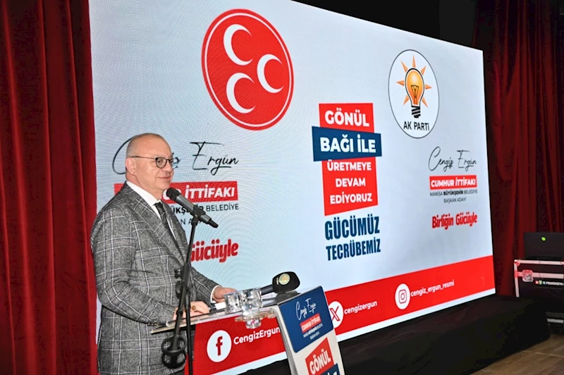 Başkan Cengiz Ergün’den Kırkağaç’a Yeni Proje Müjdeleri