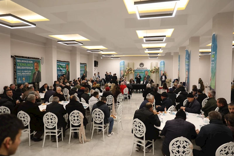 BAŞKAN PALANCIOĞLU, KIRANARDI MAHALLE SAKİNLERİYLE BİR ARAYA GELDİ