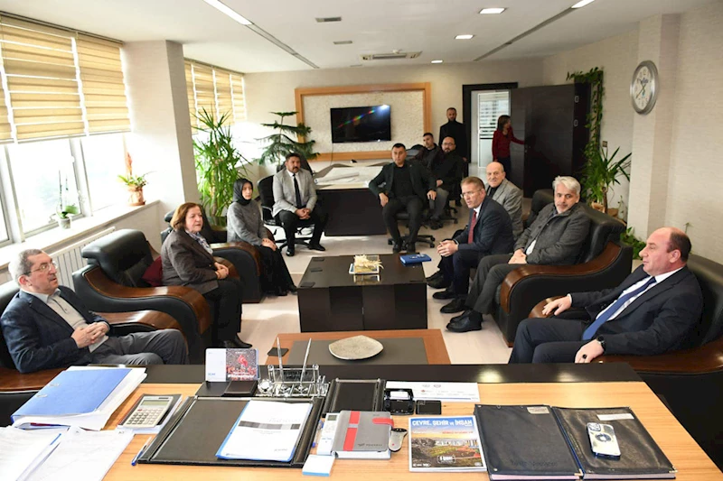 Başkan Vergili’den Karabük Çevre Şehircilik ve İklim Değişikliği İl Müdürlüğüne Ziyaret