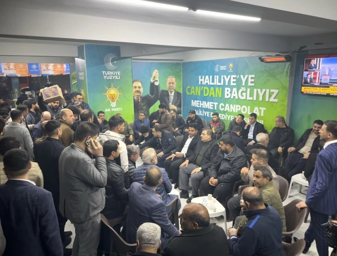 BAŞKAN CANPOLAT: SEÇİMLERİ AK PARTİ ZAFERİYLE SONUÇLANDIRACAĞIZ