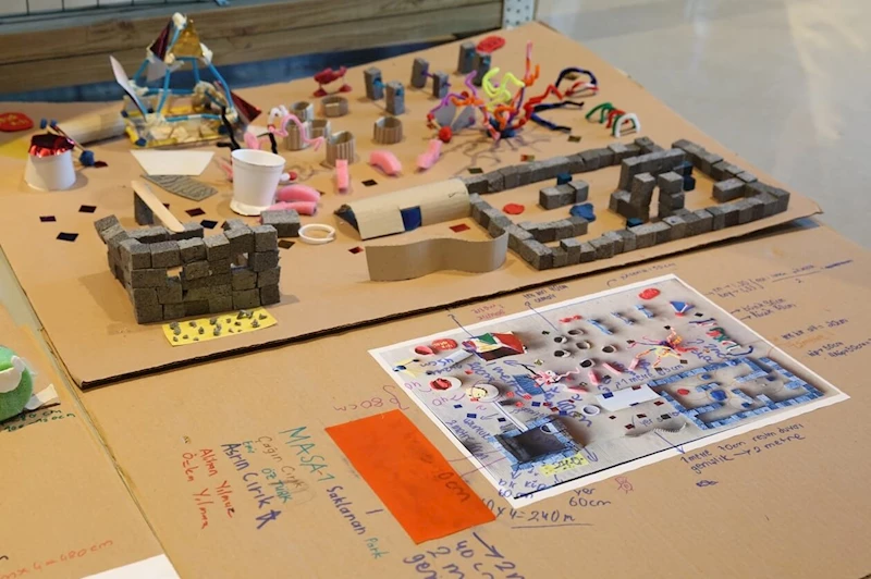 DOST Projesi’ne katılan çocuklar tasarımlarını tanıttı