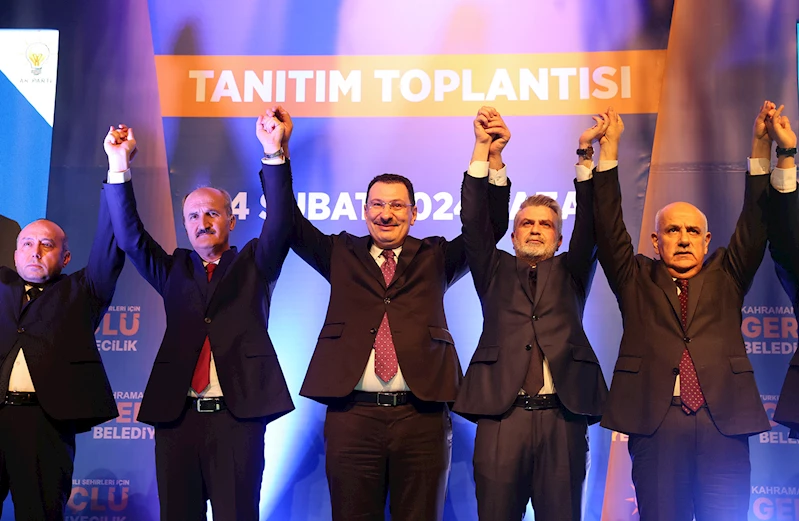 BAŞKAN OKAY, BİRLİK VE BERABERLİK İÇERİSİNDE DULKADİROĞLU’NU YENİDEN AYAĞA KALDIRACAĞIZ