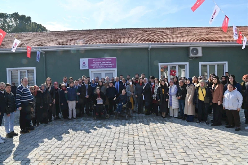 ‘Engelsiz Yaşam Merkezi ve Korumalı İşyeri’ Törenle Açıldı