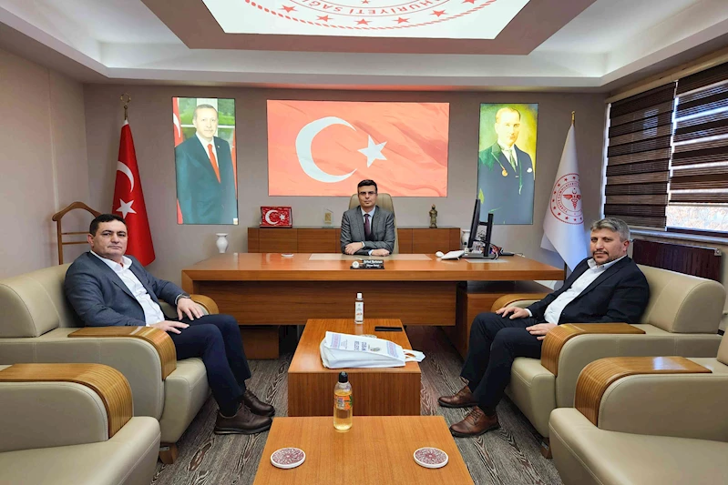 İl Sağlık Müdürü Uzm. Dr. Serhat Korkmaz a Ziyaret