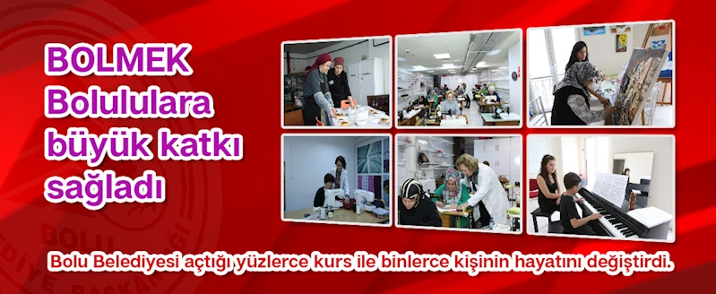 BOLMEK Bolululara büyük katkı sağladı