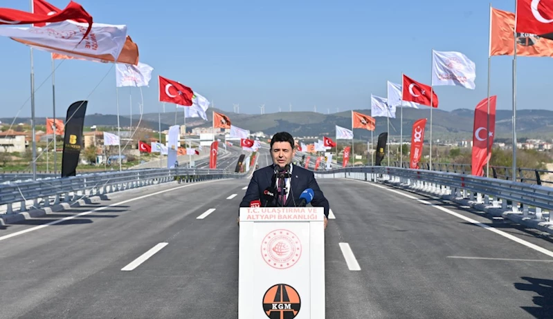 BALIKESİR KUZEYBATI ÇEVRE YOLU HİZMETE AÇILDI