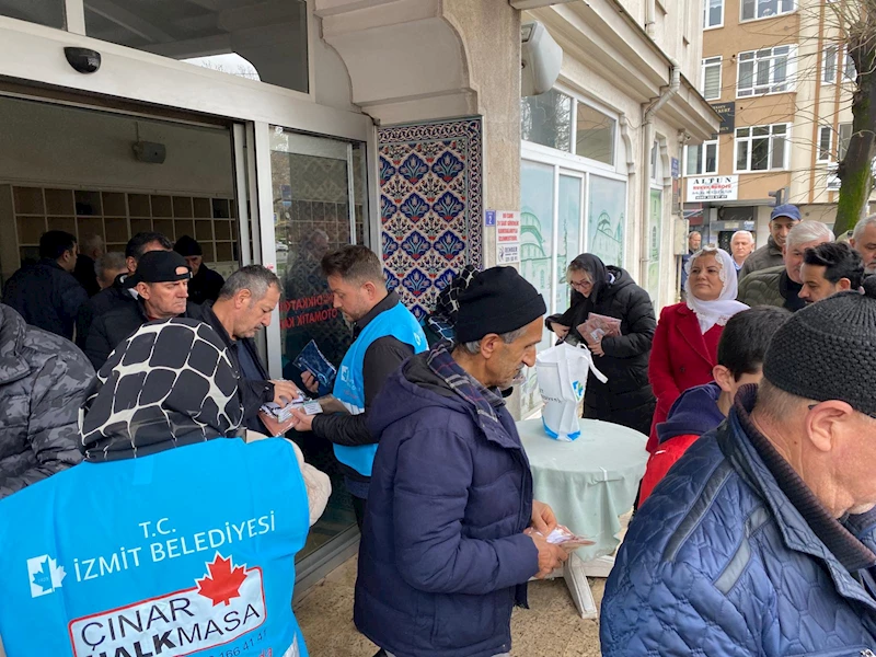 BAŞKAN HÜRRİYET, EREN CAMİİ CEMAATİNE ‘HAYIRLI CUMALAR’ DİLEDİ