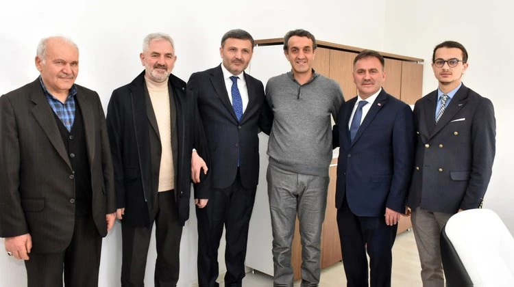 KÖS, ERDOĞDU VE ÇİMEN’DEN ÜNİVERSİTE ZİYARETİ