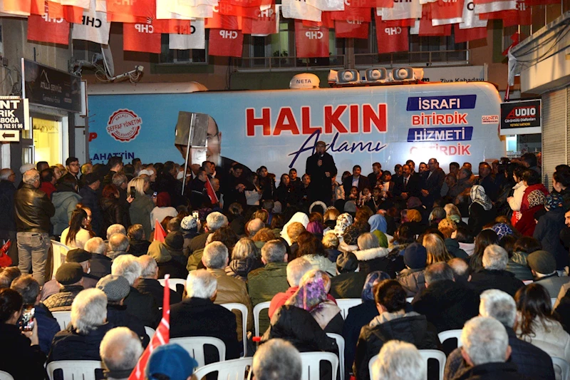 BAŞKANIMIZ EKİCİOĞLU, AHİEVRAN MAHALLESİ SAKİNLERİNE 5 YILDA YAPTIKLARINI ANLATTI