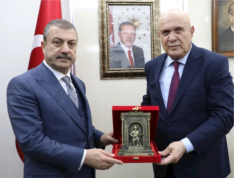 BDDK BAŞKANI KAVCIOĞLU’NDAN BAŞKANIMIZ PEKMEZCİ’YE ZİYARET