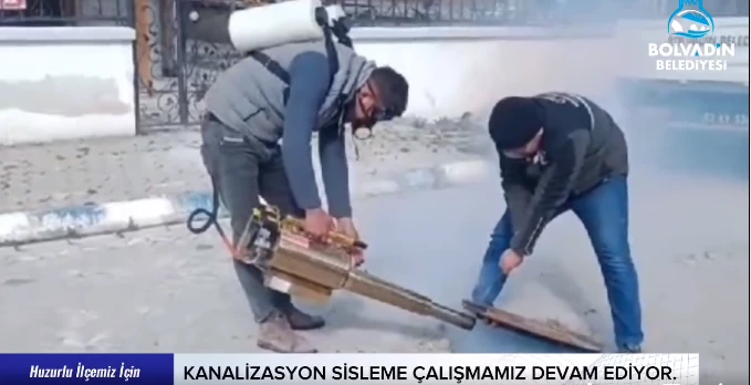 KANAL SİSLEME İLAÇLAMA UYGULAMAMIZ DEVAM EDİYOR