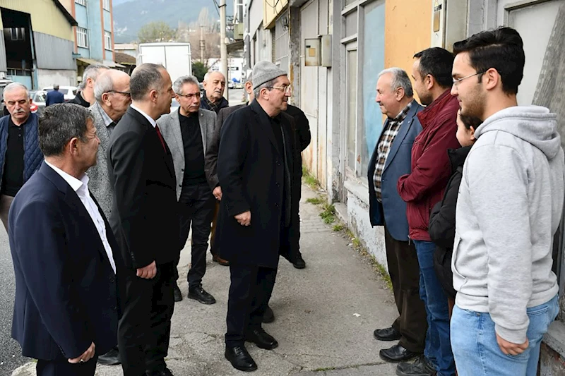 Başkan Vergili Esnaf ziyaretlerine Devam Etti