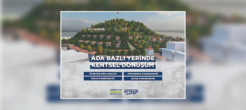 KENTSEL DÖNÜŞÜM ŞEHRİN TAMAMINA YAYILACAK