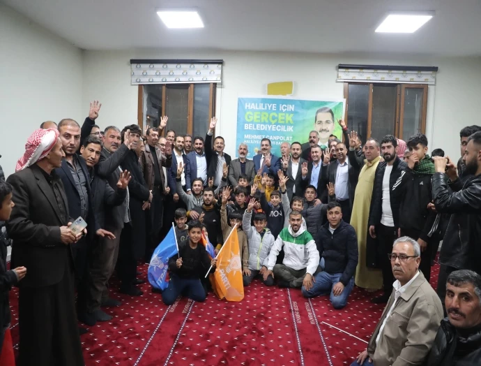 BAŞKAN CANPOLAT SANDIKLARA AK OYLAR DAMGASINI VURACAK