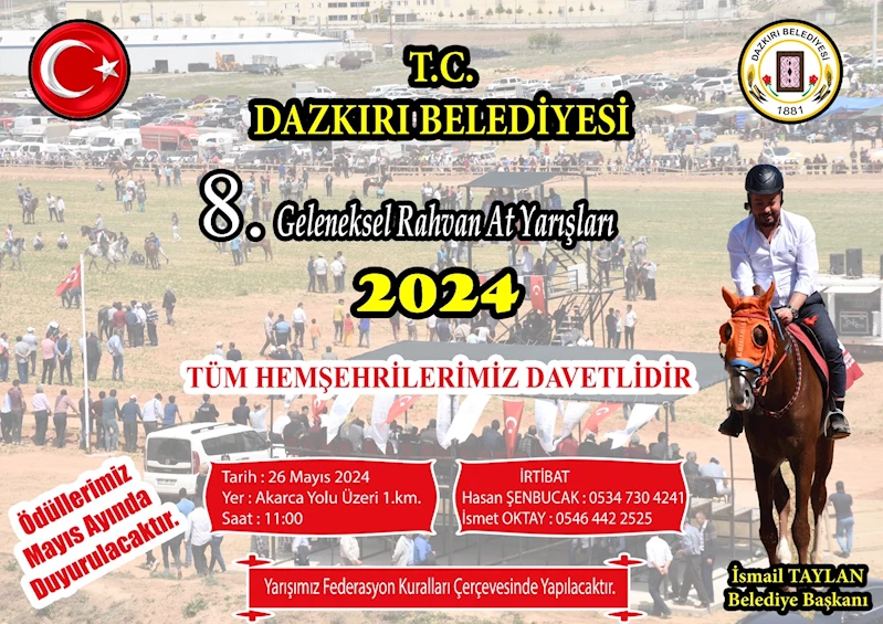 8. RAHVAN AT YARIŞLARIMIZA BEKLİYORUZ