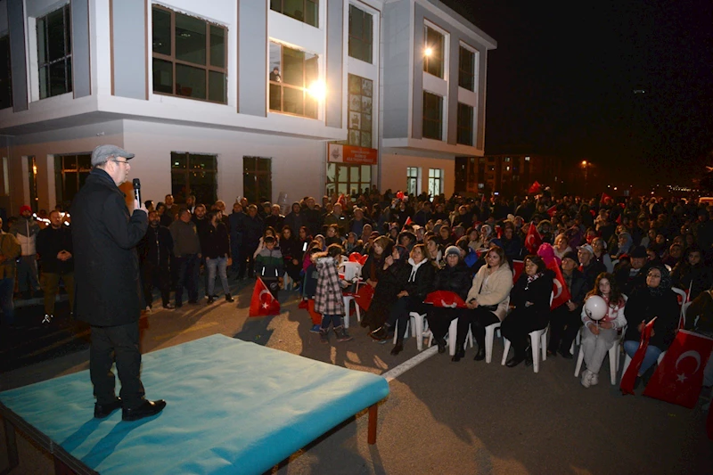 BAŞKANIMIZ EKİCİOĞLU, BAĞBAŞI MAHALLESİ HALKIYLA BULUŞTU