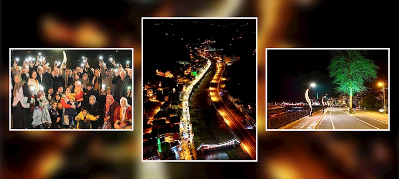 ÇITLAKKALE, SÖNMEZ CADDESİ DE ARTIK IŞIL IŞIL