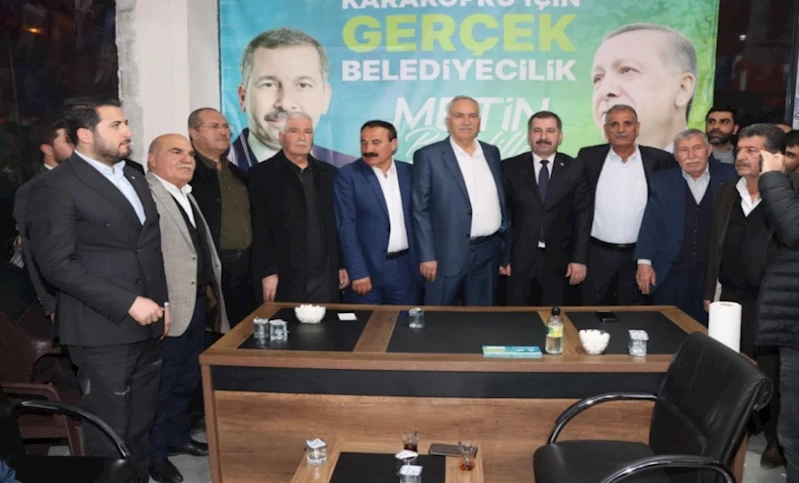 BAŞKAN BAYDİLLİ’YE DESTEKLER ÇIĞ GİBİ BÜYÜYOR