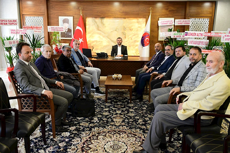Ensar Vakfı Karabük Şubesinden Belediye Başkanımız Özkan Çetinkaya’ya Ziyaret