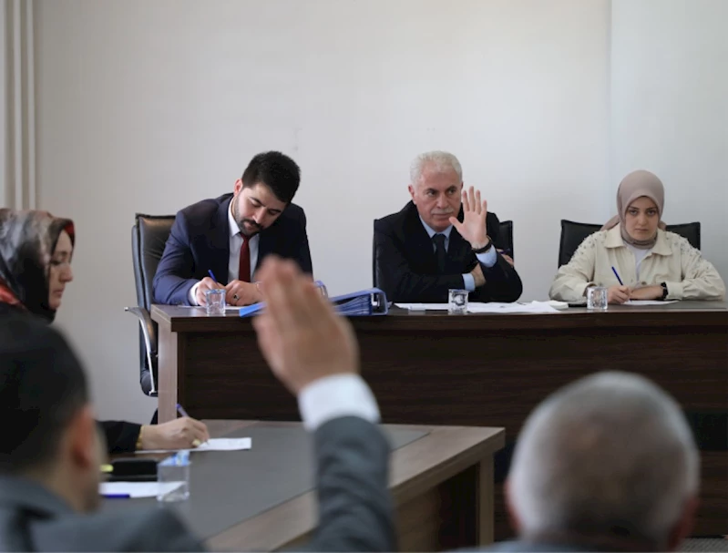 BELEDİYEMİZDE YENİ DÖNEMİN İLK MECLİS TOPLANTISI YAPILDI