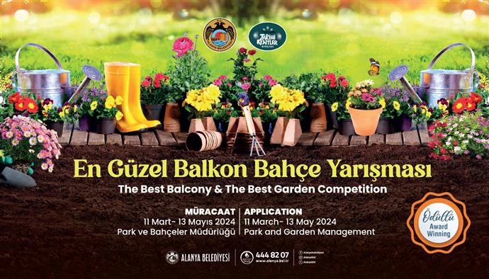 EN GÜZEL BALKON BAHÇE YARIŞMASI BAŞVURULARI DEVAM EDİYOR