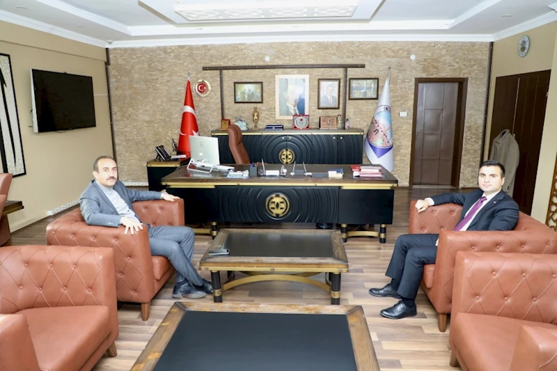 İncesu Kaymakamlığı görevine atanan Sn. Mustafa Çolak, Belediye Başkanımız Av. Mustafa İlmek