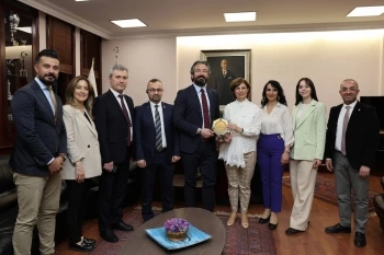 OĞUZ BEKİ’DEN BAŞKAN ÜNLÜCE’YE ZİYARET