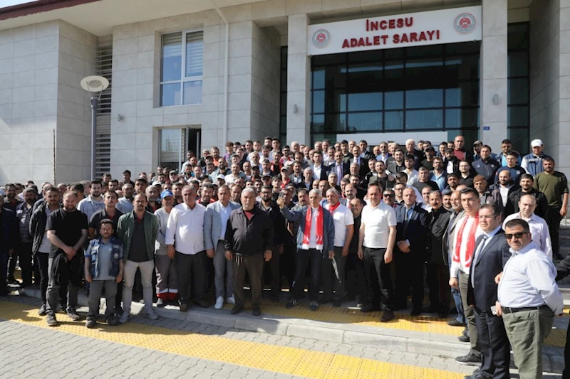 Hayırlı olsun İncesu Halkımızın teveccühü ile yeniden İncesu Belediye Başkanlığı görevine seçilen Belediye Başkanımız Sn. Mustafa İlmek, İncesu Adliyesinde AK Parti İlçe Başkanımız Sn. Mehmet Koç, MHP İlçe Başkanımız Sn. Seçkin Kızılışık