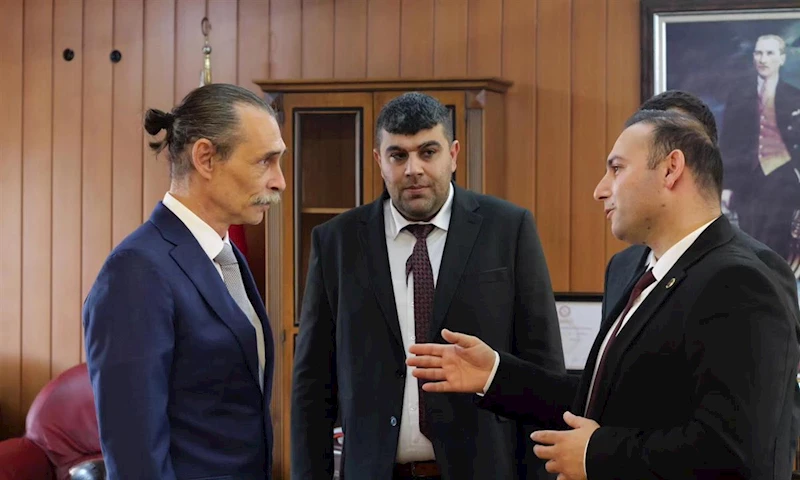 KİLİS BELEDİYE BAŞKANI Av. SAYIN HAKAN BİLECEN´DEN BAŞKAN BEŞİKÇİOĞLU´NA ZİYARET