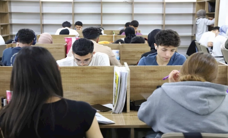 KARAKÖPRÜ BELEDİYESİ OKUMA EVLERİ GENÇLERİN SINAV HAZIRLIĞINA DESTEK OLUYOR