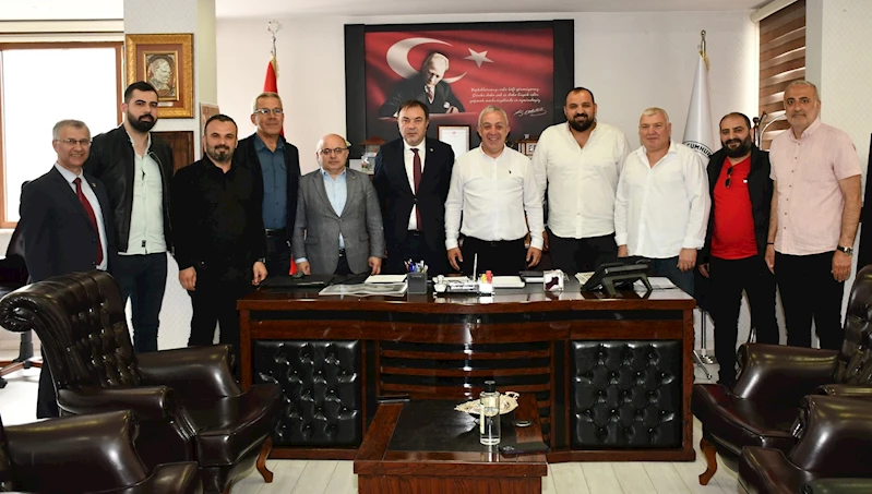 BELEDİYE BAŞKANIMIZ SN. BİLGEHAN ERDEM’İ, ARTVİN TİCARET VE SANAYİ ODASI (ARTSO) YÖNETİMİ ZİYARET ETTİ.