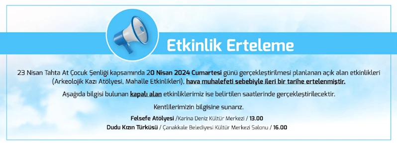 Etkinlik Erteleme