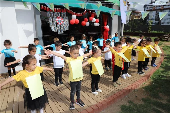 ALANYA BELEDİYESİ KREŞ’İNDE 23 NİSAN COŞKUSU YAŞANDI