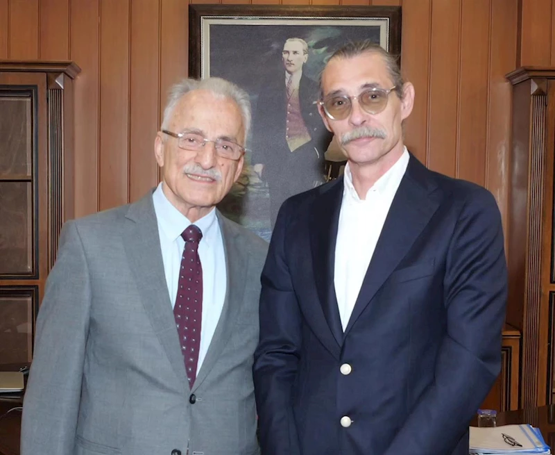 KARAYALÇIN´DAN BAŞKAN BEŞİKÇİOĞLU´NA HAYIRLI OLSUN ZİYARETİ