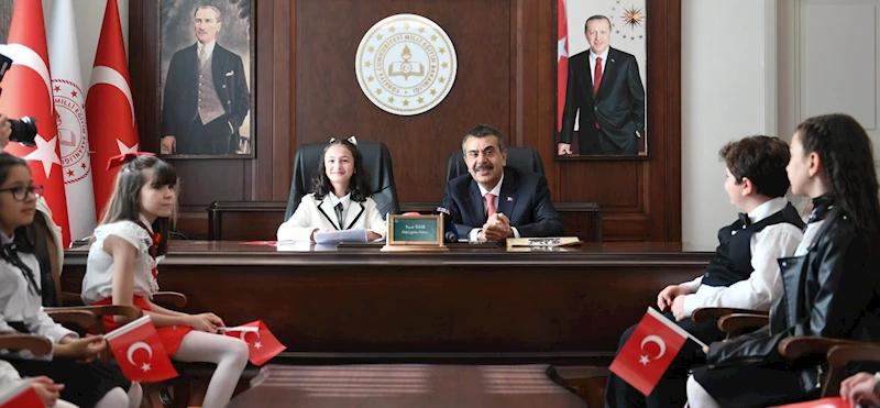 BAKAN TEKİN, 23 NİSAN