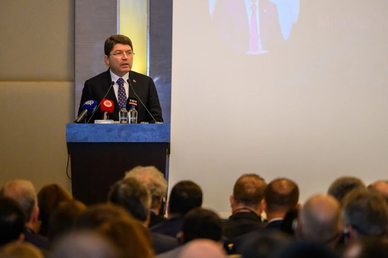 ADALET BAKANI TUNÇ, CEZA İNFAZ KURUMLARINDA TEKNOLOJİ KONFERANSININ AÇILIŞINA KATILDI