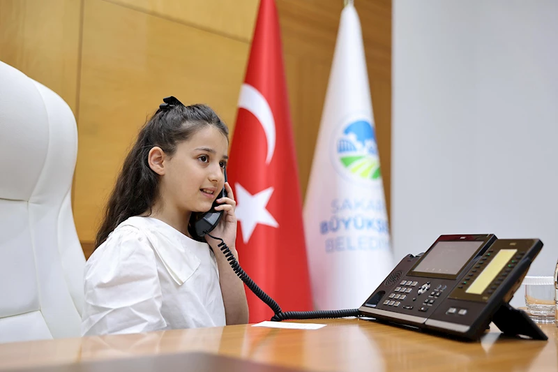 Büyükşehir minik Başkan Ece