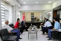 Süleymaniye’den Eş Başkanlara Plaket