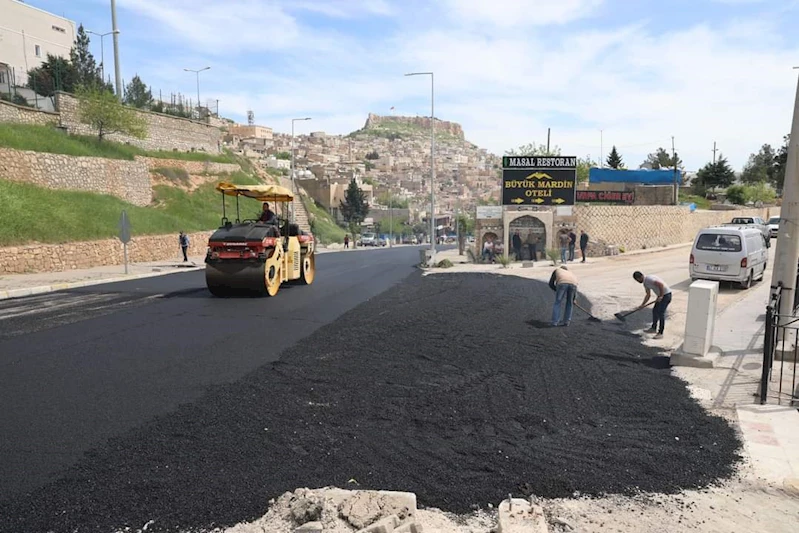 Yeniyol Caddesi Asfaltlandı