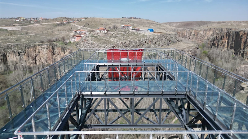 IHLARA VADİSİ CAM TERAS ADRENALİN VE GÖRSEL ŞÖLEN SUNMAYA HAZIRLANIYOR