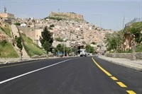 Önce Asfalt Sonra Çizgi Boyası Çekildi
