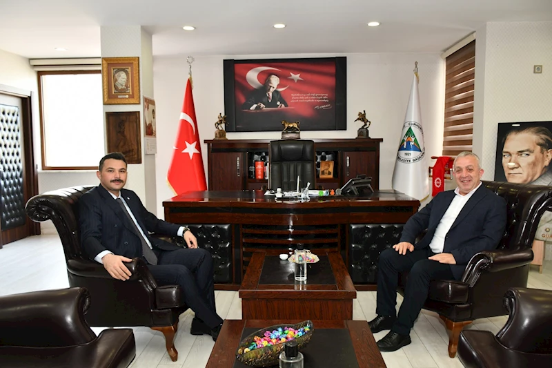 CUMHURİYET BAŞSAVCISI BÜYÜKYURT’TAN BAŞKAN ERDEM’E ZİYARET