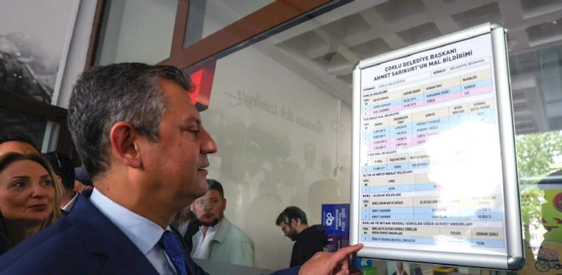 Başkan Sarıkurt Mal Varlığını Açıkladı