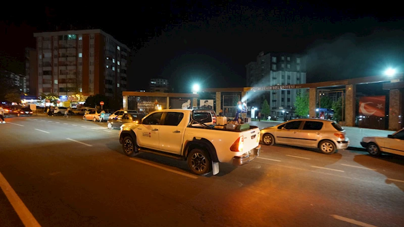 Büyükşehir, Zararlılarla Mücadele İçin Gece Gündüz Sahada