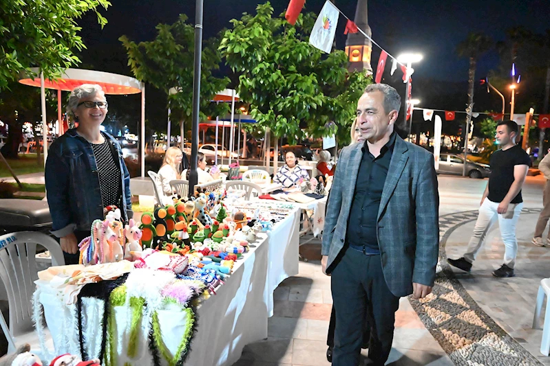 Kemer’de “Üreten ev hanımları” kermesi